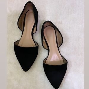 A new day (target) pointed black flats
